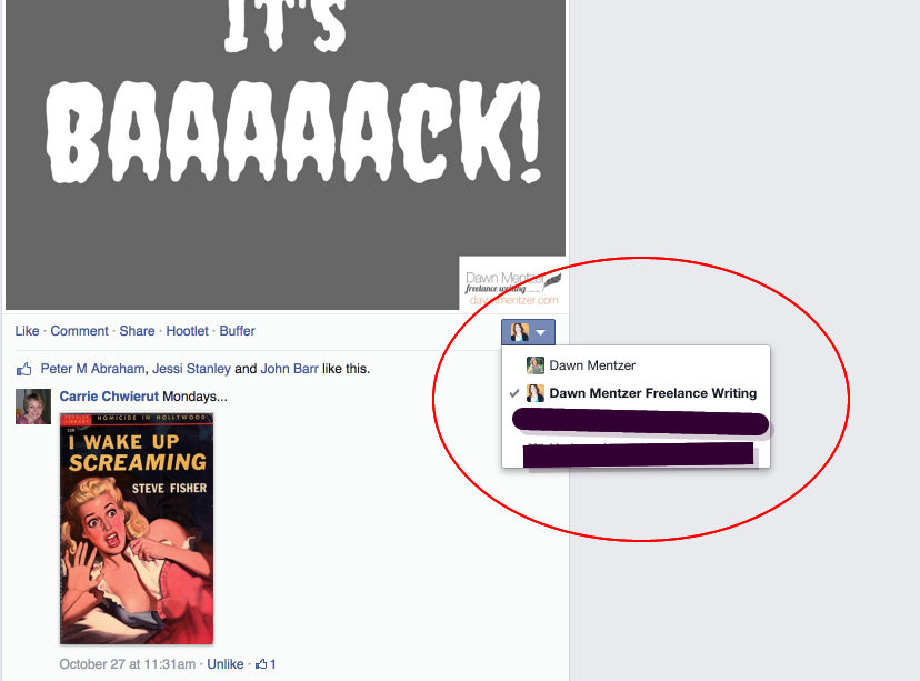 Facebook Page Post Attribution Feature