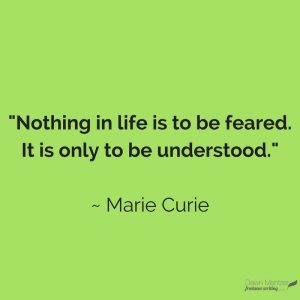Marie-Curie-Quote-Green-background-black-text